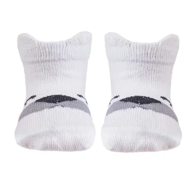 Skarpetki dziewczęce, stopki, białe, Be Snazzy