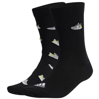 Skarpetki, unisex, czarne, Adidas Run