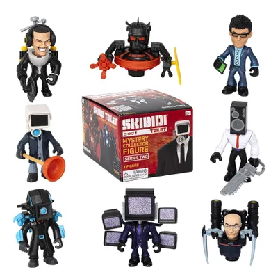 Skibidi Toilet, Tajemnicze Figurki, figurka kolekcjonerska, 1 szt.