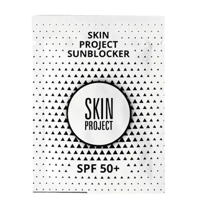 Skin Project, SunBlocker, lekki krem przeciwsłoneczny do tatuażu SPF50+, 10-3 ml