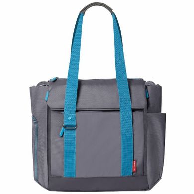 Skip Hop, Fit All-Access Graphite/Aqua, torba