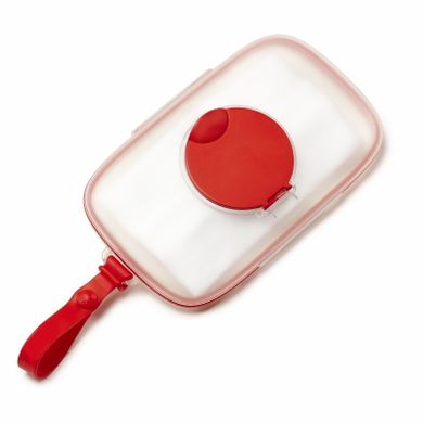 Skip Hop, Swipes Red, pojemnik na mokre chusteczki