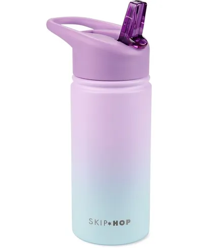 Skip Hop, Wander, butelka termiczna z ustnikiem, ombre purple, 450 ml