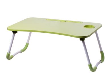 Składany stolik pod laptop, zielony