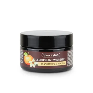 Skoczylas, dezodorant w kremie bez soli aluminium, mandarynka z wanilią, 60 ml