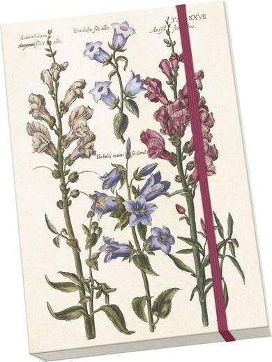 Skona Ting, Niebieskie kwiaty, notatnik ozdobny A5, 1 szt.