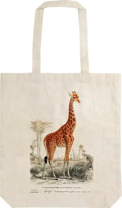 Skona Ting, torba bawełniana, Żyrafa