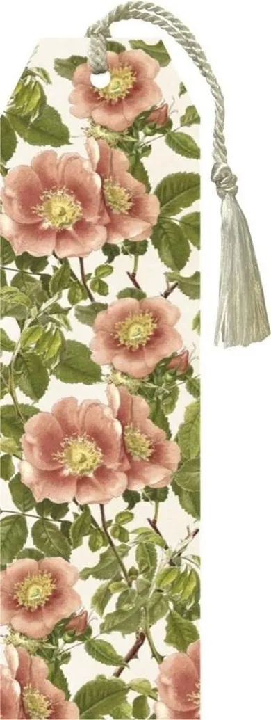 Skona Ting, zakładka do książki ze wstążką, Róże
