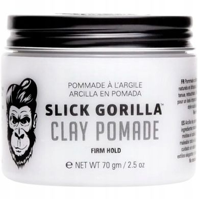 Slick Gorilla, Clay Pomade, pomada do włosów, 70g