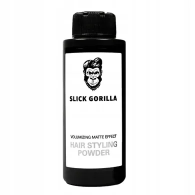 Slick Gorilla, Hair Styling Powder, matujący puder do stylizacji włosów, 20g