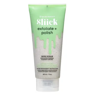 Sliick, Exfoliate + Polish Body Scrub, peeling pumeksowy do ciała, 207 ml