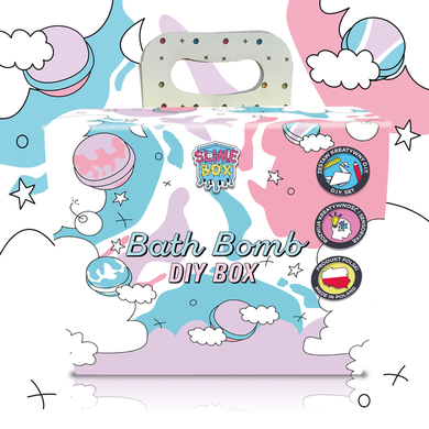 Slimebox, Bath Bomb Box, kule do kąpieli, zestaw kreatywny