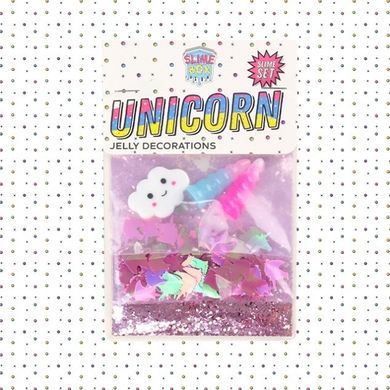 Slimebox, jelly charms set, unicorn, dodatki do slime, saszetka