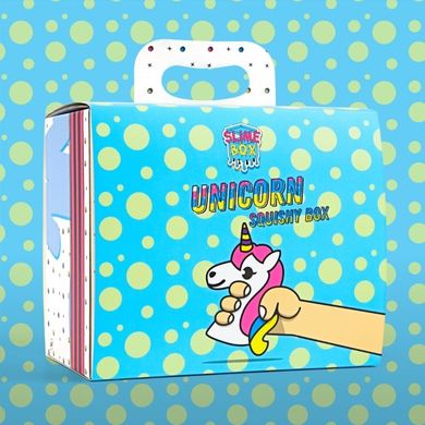 Slimebox, squishy box, unicorn