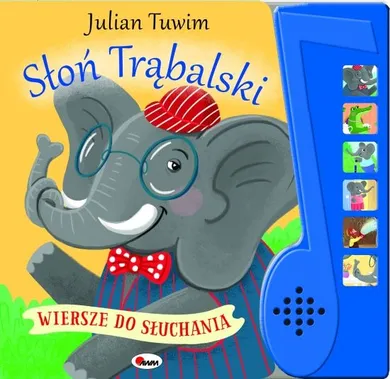 Słoń Trąbalski. Wiersze do słuchania. Książka dźwiękowa