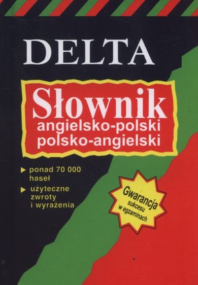 Słownik delta angielsko-polski, polsko-angielski