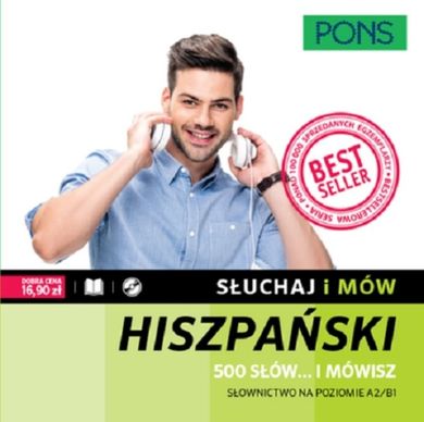 Słuchaj i mów. Hiszpański. 500 słów... mówisz + CD