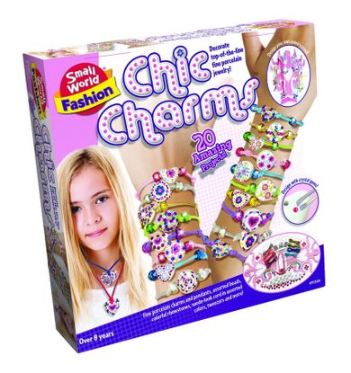Small World Fashion, Chic Charms, zestaw kreatywny