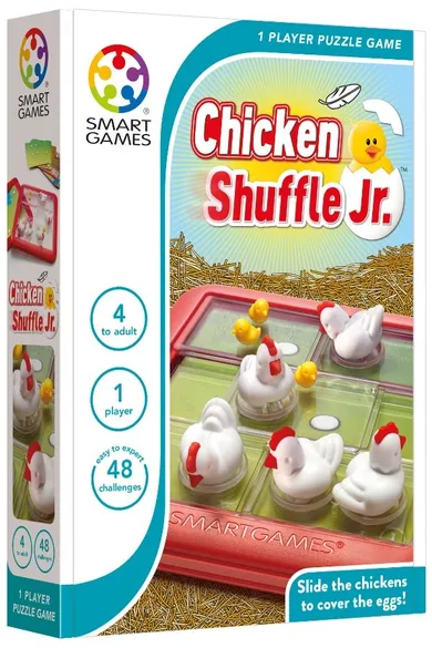 Smart Games, Chicken Shuffle Jr., wersja angielska, gra logiczna