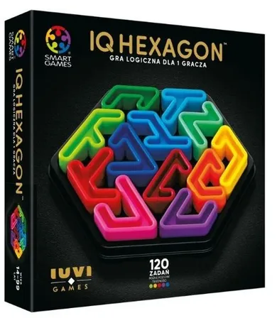 Smart Games, IQ Hexagon Deluxe, gra logiczna