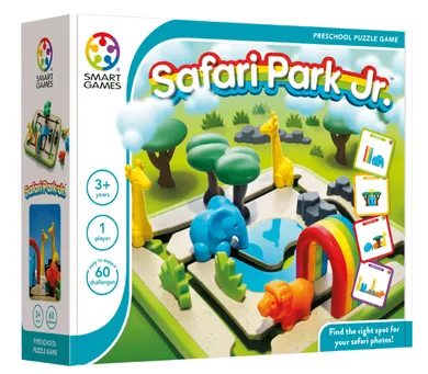 Smart Games, Safari Park Jr, wersja angielska, gra logiczna