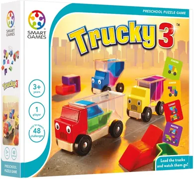 Smart Games, Trucky 3, wersja angielska, gra logiczna