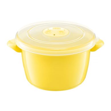 Smart, garnek do mikrofali 1,5l, żółty
