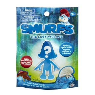 Smerfy, figurka i zwierzak, saszetka