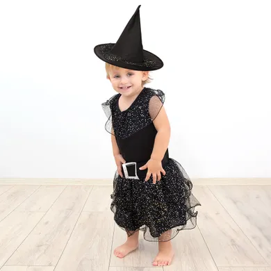 Smiki, Czarownica, sukienka z kapeluszem, strój dla dzieci