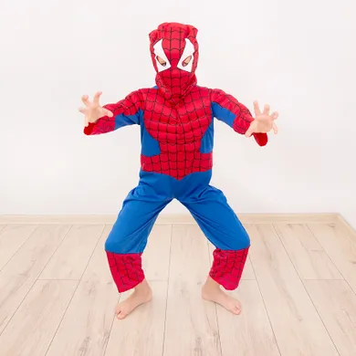 Smiki, Człowiek pająk, strój dla dzieci, 7-9 lat