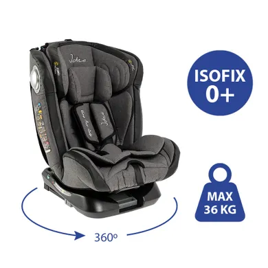 Smiki, Idea, fotelik samochodowy, 0-36 kg, grafitowy