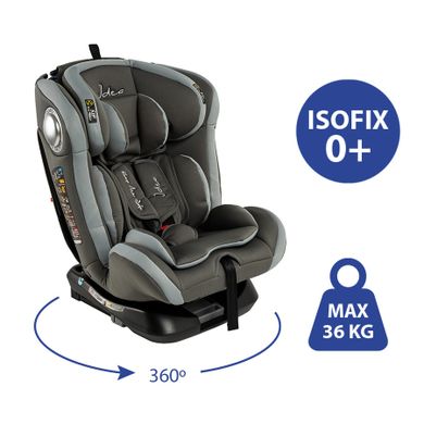 Smiki, Idea, fotelik samochodowy, 0-36 kg, szary