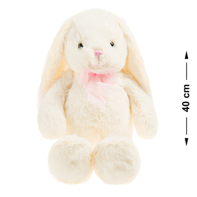 Smiki, Królik, maskotka, kremowa, 40 cm