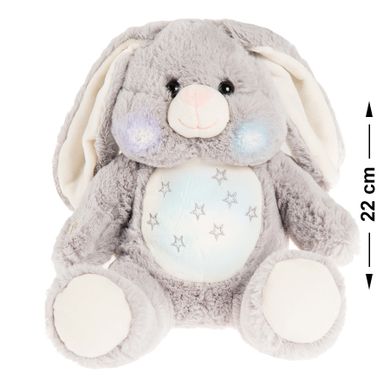 Smiki, królik, maskotka, światło i dźwięk, 22 cm