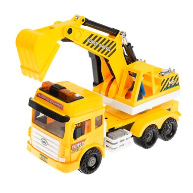 Smiki, Mega Shovel Car, koparka, światło i dźwięk, pojazd
