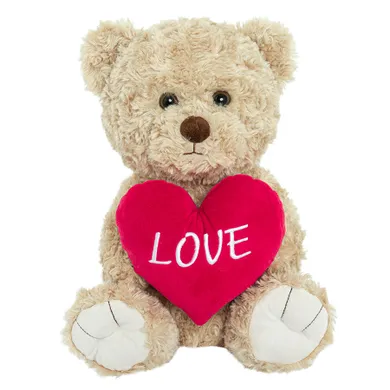 Smiki, Miś z serduszkiem, maskotka, 33 cm