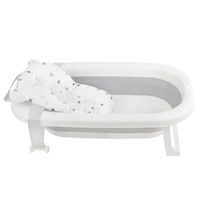 Smiki, poduszka do wanienki, biała, gwiazdki