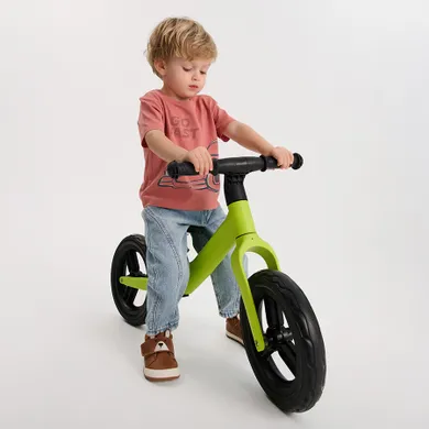 Smiki, rowerek biegowy, seledynowy