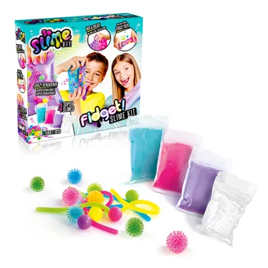 Smiki, So Slime, fidget kit, masa plastyczna, antystresowa, 4 kolory