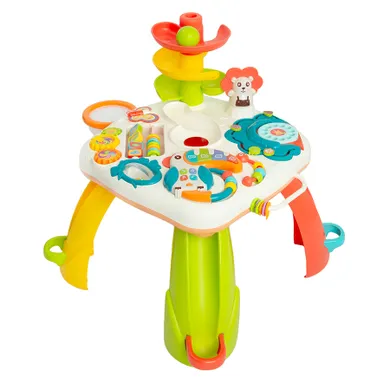 Smiki, stolik edukacyjny z kulodromem, interaktywny, 18m+