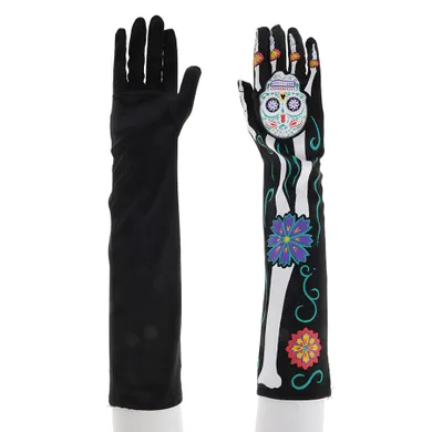 Smiki, Szkielet, rękawiczki, meksykański motyw