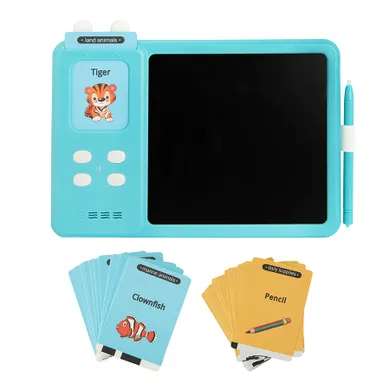 Smiki, tablet edukacyjny do nauki angielskiego, niebieski