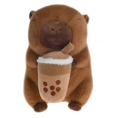 Smiki, Yummymals, Kapibara z bubble tea, maskotka, 30 cm