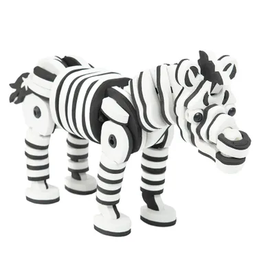 Smiki, Zebra, puzzle piankowe 3D, 89 elementów