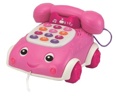 Smily Play, Halo, Halo, telefon mówiący, różowy, zabawka interaktywna