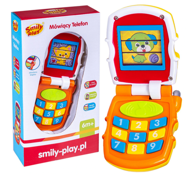 Smily Play, telefon interaktywny, pomarańczowy