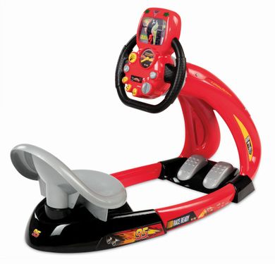 Smoby, Auta 3, symulator jazdy v8 z ruchomą kierownicą