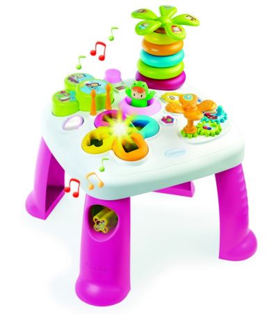 Smoby, Cotoons, stolik interaktywny, różowy