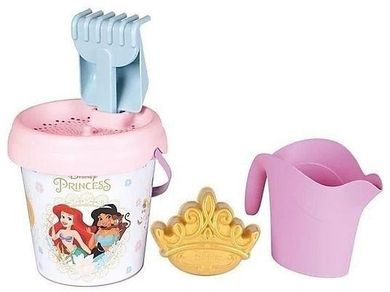 Smoby, Disney Princess, wiaderko z akcesoriami, 17 cm
