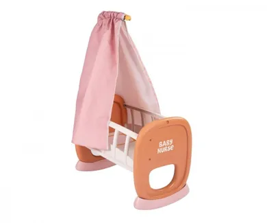 Smoby, kołyska z baldachimem dla lalek